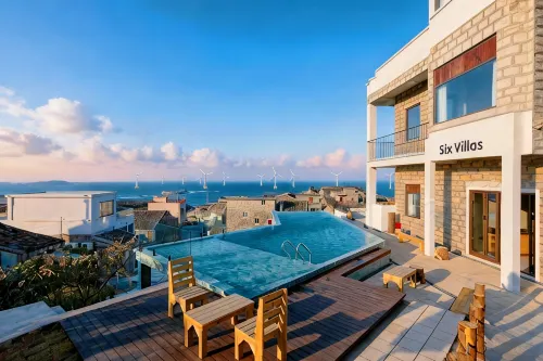 Pingtan Sheye Qishu · Wujiehai · Infinity Pool Windmill Scenic Vacation Homestay - مسبح غير متناهي