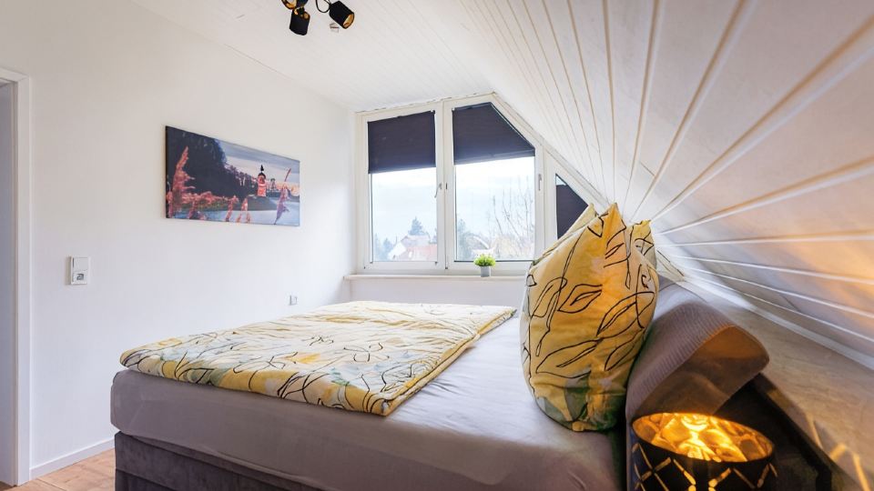 "Augustus" vacation apartment in Radebeul, for 4 guests, 75m², with terrace and fireplace