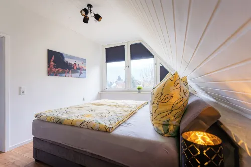 "Augustus" vacation apartment in Radebeul, for 4 guests, 75m², with terrace and fireplace