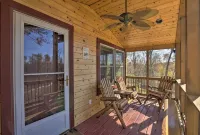 Secluded Waterfront Cabin on hiking trails! Lake on one side river on the other. - 4-Star