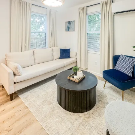 1BR Hideaway w/ Firepit, String Lights & Relaxing Outdoor Space