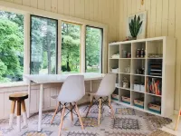 Stylish Mid-century Modern Berkshires Cape - balcony