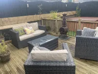 Luxury cottage, hot tub and wood burner, ideal for families celebrations. - 4 tähden