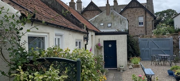 No50 - one bedroom cottage, south facing courtyard in Crail. Anstruther otelleri