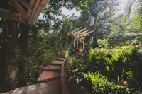 Secluded Hillside Cottage with Bay & Rainforest Views, Just 5 Mins to the Beach - Balkoner