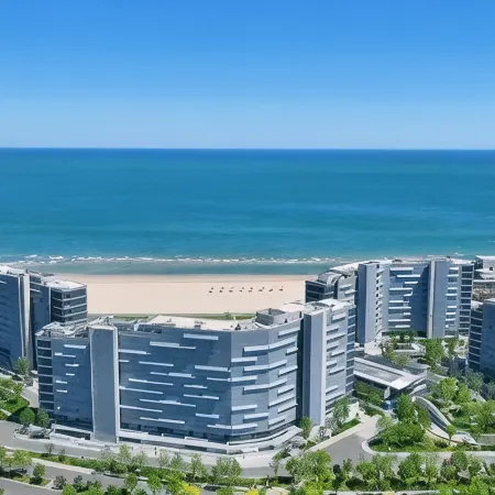 Yimo Blue Family Seaview Large Apartment Homestay (Seventh Phase Sea Mirror)