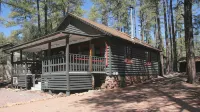 Cozy Cabin in the tall Pines! True mountain cabin vibes!