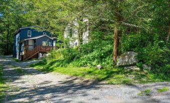 Indoor Treehouse! Swivel Fire Pit &  Gas Grill. Close to Trails & Attractions.