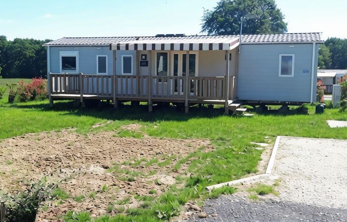 MOBIL HOME 4 / 6P ELEGANZIA CAMPING 4 STARS VAL DE LOIRE