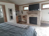 Studio Unit with Views of Hales Passage and Mt Baker