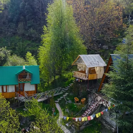 Himalayan Manor A-Frame Cabin