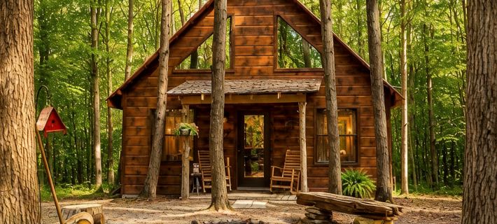 Secluded Cabin Outside of Nashville - the Lodge at Oak Haven Farm Hoteles en Condado de Dickson