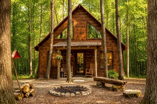 Secluded Cabin Outside of Nashville - the Lodge at Oak Haven Farm - 3-Star