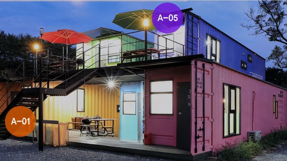 Yeongwol Cube Zone Camping Pension