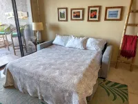Sunset in Paradise Oceanfront 1Br/1BA Condo at Kona Reef Fast WiFi & Dual AC - Træningscentre