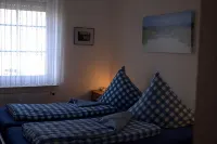 Vacation apartment in Haus Borkum 1 upper floor plus visitor's tax - balcony