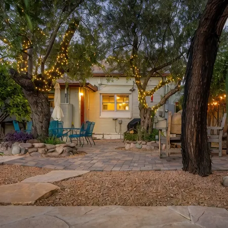 Beautifully furnished historic home with heated pool close to Downtown Tucson.