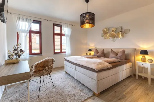 Im Historischen Zentrum von Naumburg Gelegenes Familienapartment "st. Barbara" - Wifi