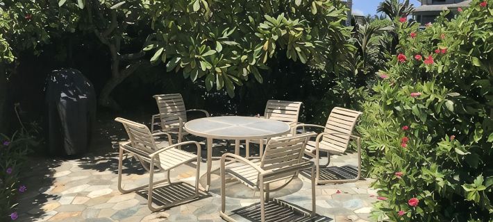 Deluxe Ocean View Ground Floor.... Renovated ..Walk to the Hyatt and Beach...A/C Hotels in Koloa