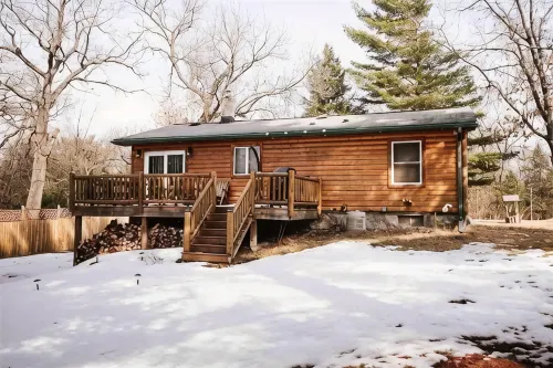 Luxury Cabin by Castle Rock Lake/Wisconsin Dells!! - Alphydda