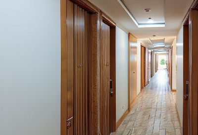 Corridor Sans Hotel at The Luxebridge Suites Davao Photo