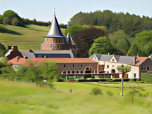 Hôtel - Ferme du Château d'Ahin - 3-Star