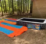 Priv 80 secluded spa cabin retreat in woods nature ATV trails fish hunt relax - Chalets