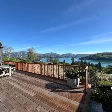 Stunning Akaroa Harbour Views | Private 2Br Retreat