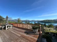 Akaroa Harbour Views | Deck, Cosy Fireplace