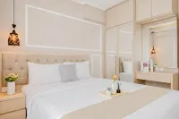 2Br Corner with South and East View at Podomoro Golf View Apartment by Travelio - 3-Star