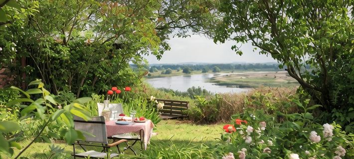 Traumhaftes Ferienhaus für bis zu 4 Personen im Idyllischen Oderbruch メルキッシュ＝オーダーラントのホテル
