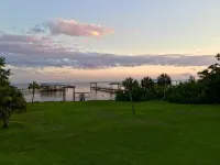 Beautiful Calcasieu Lake Views from Old Settlement in Big Lake, Louisiana