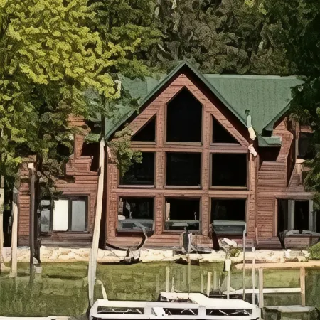 Cozy A- frame cabin on Hill Lake