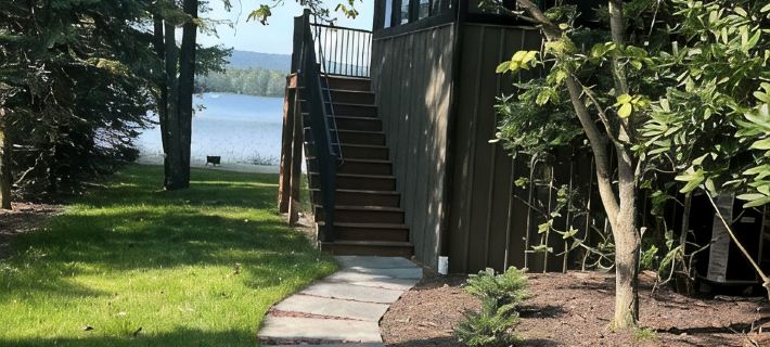 Spend Time Making Cherished Memories at This Gorgeous 5-Bedroom Lakefront Lodge! Hotels in Luzerne County