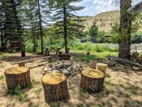 Remodeled Cabin on 40 private acres of Wind River frontage with R/V hookup. - 4-Star