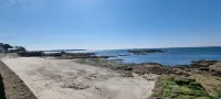 Beautiful renovated apartment with side sea view on the Corniche in Concarneau