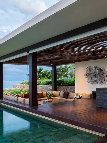รูปภาพของFashionable Villa Malabar Beachfront 5 Bedrooms Plus 2 Kid's Bedrooms 10+6