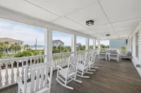 Ocean View~Heated Pool~Hot Tub~Golf~4Bed~2Bunk Rm-Camp Crescent Vacation Rentals - Wi-Fi