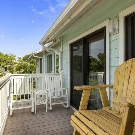 "Rest Ashored"  just steps from the ocean!