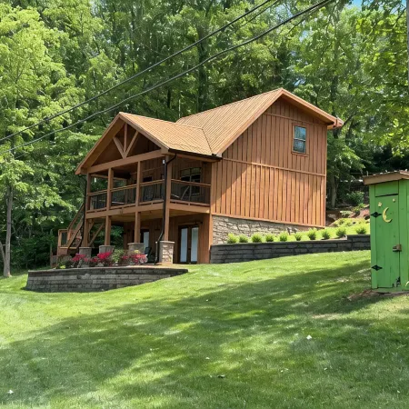 Deer Lick Cabin Lake Front Cabin That Sleeps 6.  Minutes from Bristol