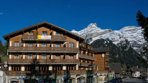 Hôtel le Chamois - vue sur la montagne
