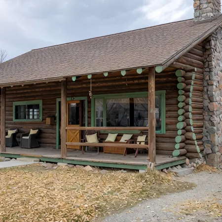 Scout's Rest in Cody - Beautiful Cozy Log Cabin that sleeps 8!