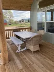 私人桑拿、火坑、燒烤、貝爾萊克縣景觀木屋 - 木屋