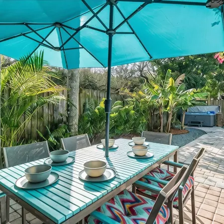 4/4 Home w/ Pool & Hot Tub – Steps from the Beach!