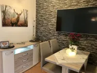 Apartment Auszeit feet - ห้องครัว