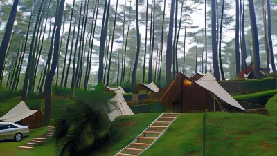 Be Glamping Lembang Hotell i Cikole