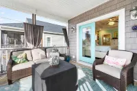 Open concept, charming home on NE 50th with a Salt Water Pool, fenced in.