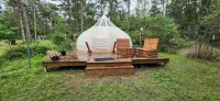Milky Way with AC and WiFi, glamping near Houston