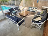 Private 4 bedroom house near the beach with pool, hot tub, fire pit, game room. - Wifi