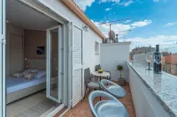 Old town apartment with balcony